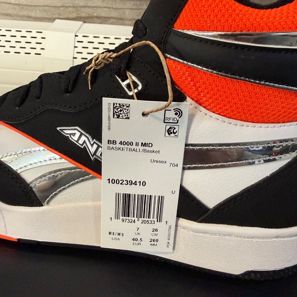 Reebok Anuel AA x BB4000 2 Mid | Sport Love Pack | Men’s 8 | NIB - Picture 5 of 7